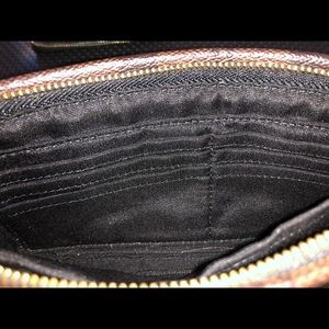 Coach signature wristlet